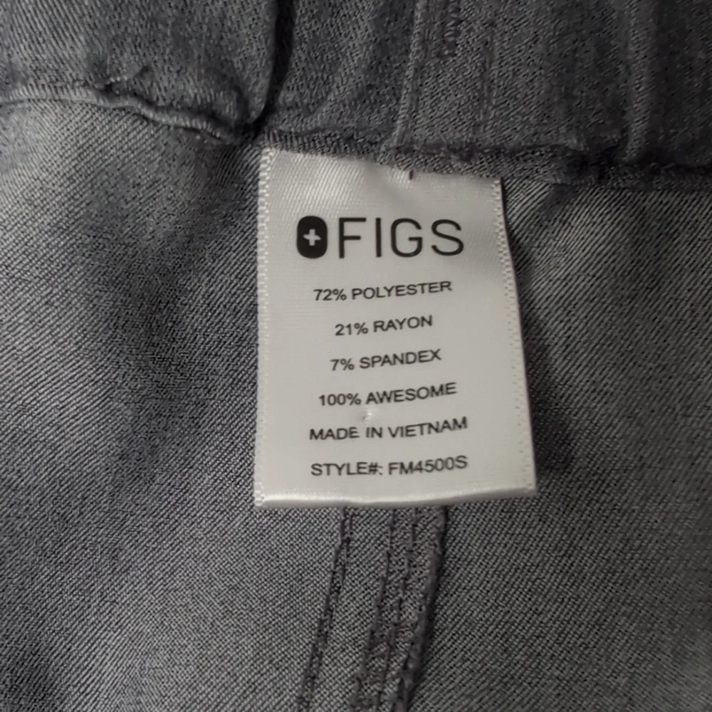 Figs Picaso Basic Scrub Pants In Graphite